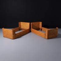 Pair of Rattan Twin Beds, Manner of Paul Frankl - Sold for $4,160 on 10-11-2026 (Lot 772).jpg